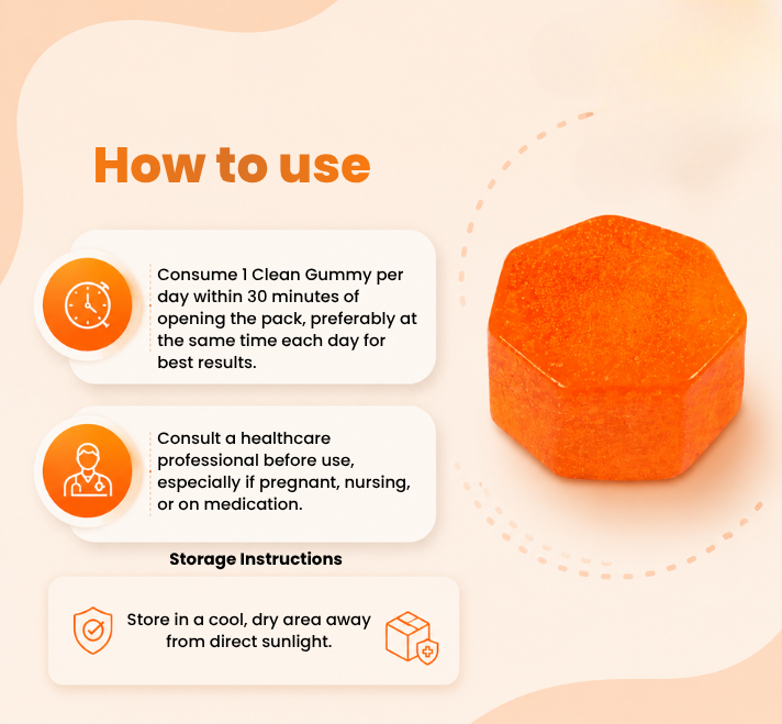 Sugar Control Clean Gummies