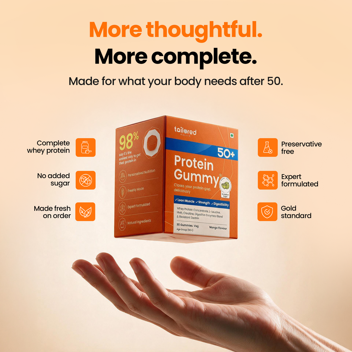 50+ Protein Clean Gummy