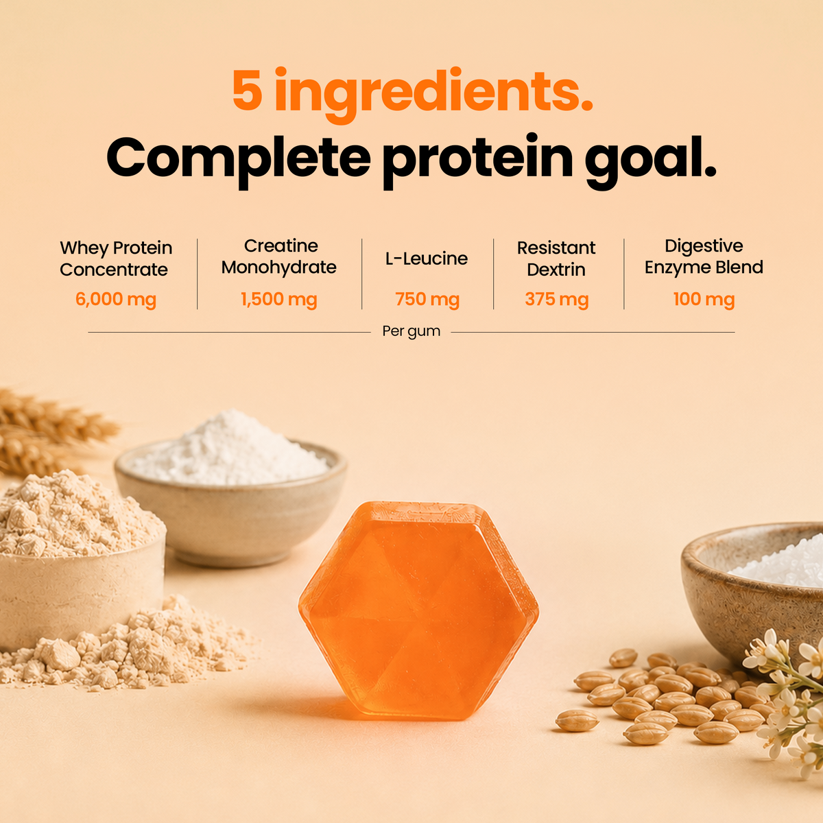 New Adult Protein Clean Gummies