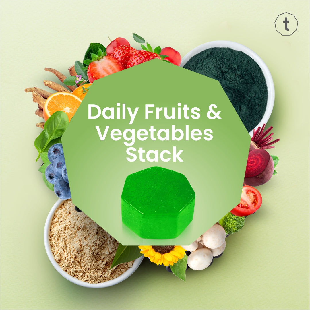 Daily Fruits and Vegetables Stack